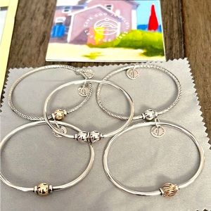 Preowned Authentic Lestage Cape code Bracelets size 6.5,